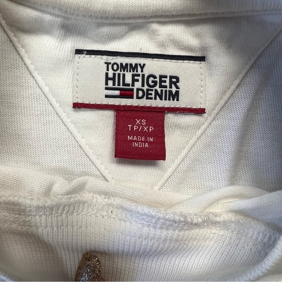 Tommy Hilfiger long sleeve cropper tee SZ XS - Picture 4 of 4